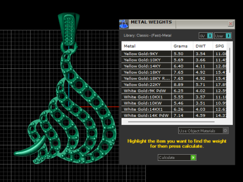 Elegante kalligrafiestijl hanger 3D-afdrukbaar model 3D printmodel