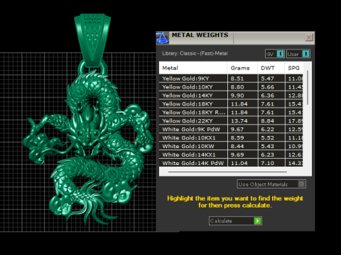 ड्रैगन पेंडेंट 3डी प्रिंट करने योग्य मॉडल 3D प्रिंट मॉडल
