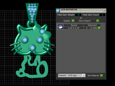 Pendentif visage de chat mignon modèle imprimable en 3D Modèles 3D en vedette