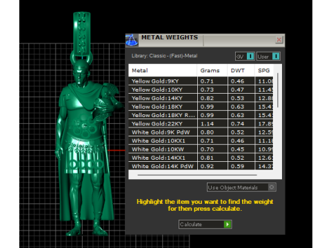 ローマ皇帝ペンダント 3D 印刷可能なジュエリーモデル 3Dプリントモデル