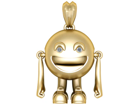 Joy Drop Friend Hanger 3D-afdrukbaar sieradenmodel 3D printmodel