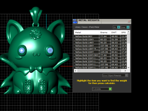 Kawaii Vampir Yarasa Kedi Kolye 3D Yazdırılabilir Takı Modeli 3D Baskı Modeli