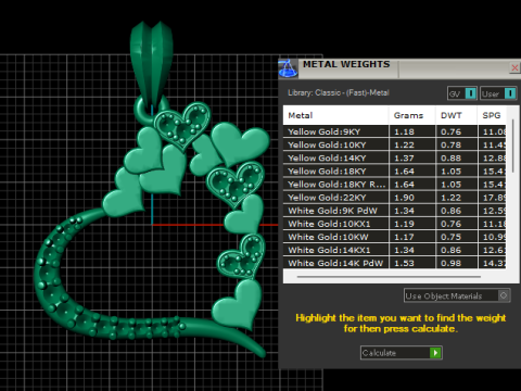 Clustered Heart Harmony Pendant 3D Printable Jewelry Model 3D Print Model