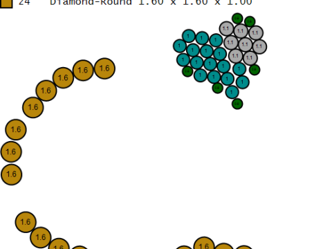 永恒之爱心形吊坠 3D 可打印珠宝模型 3D 打印模型