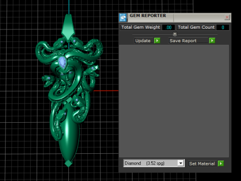 Modello stampabile 3D con pendente della dea serpente d'oro Modello di stampa 3D