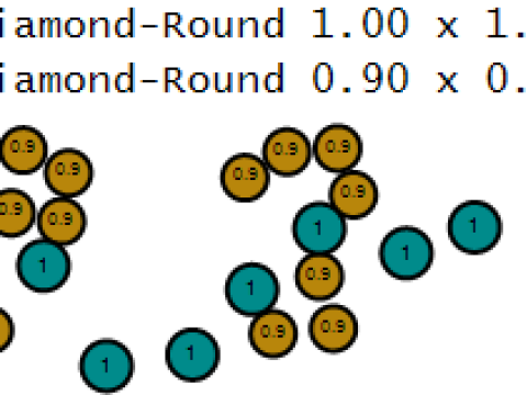 Złoty wisiorek z golemem Model do druku 3D Model do druku 3D