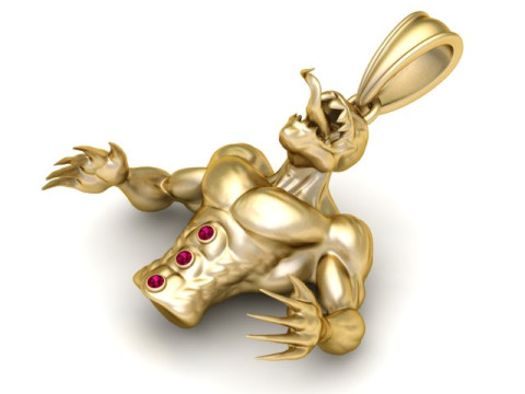 Beast Titan 3D PRINTABLE Model 3D Print Model