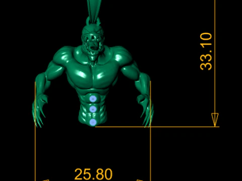 Beast Titan 3D PRINTABLE Model 3D Print Model