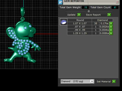 Cute Cartoon Pendant 3D Printable Model 3D Print Model