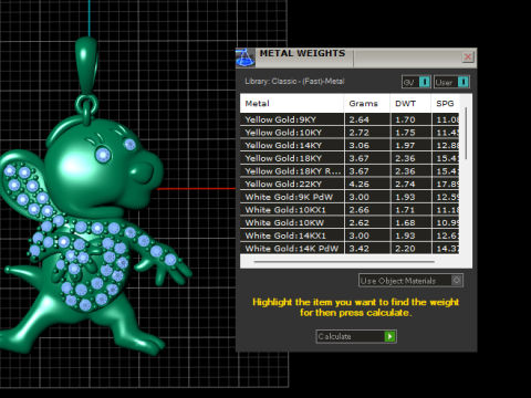Cute Cartoon Pendant 3D Printable Model 3D Print Model