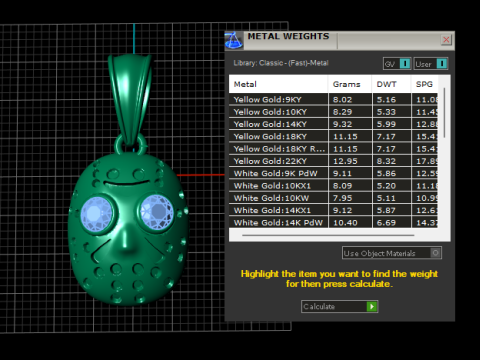 Model Cetak 3D Liontin Masker Bertitik Model Cetak 3D