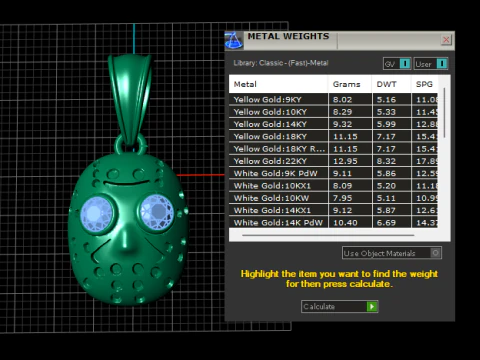 Dotted Mask Pendant 3D Printable Model 3D Print Model