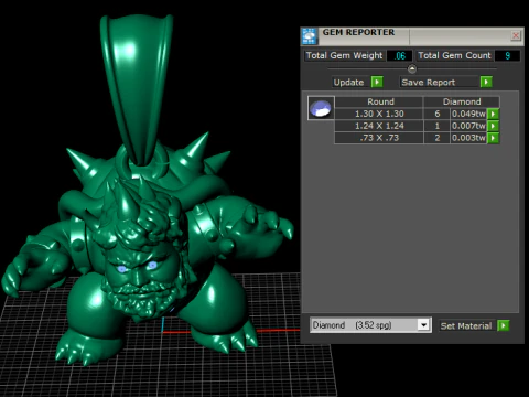 Monster Warrior Pendant 3D Printable Model 3D Print Model
