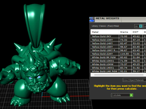 Monster Warrior Pendant 3D Printable Model 3D Print Model