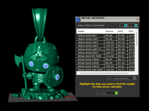 Mini-Ritter-Krieger-Anhänger, 3D-druckbares Modell 3D Druckmodell