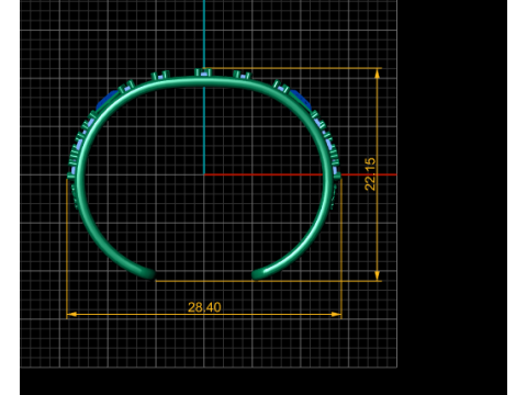 Bracelet AMOUR Modèle imprimable en 3D Modèles 3D en vedette