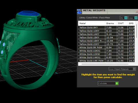 Championship Ring 3D Printable Model 3D Print Model