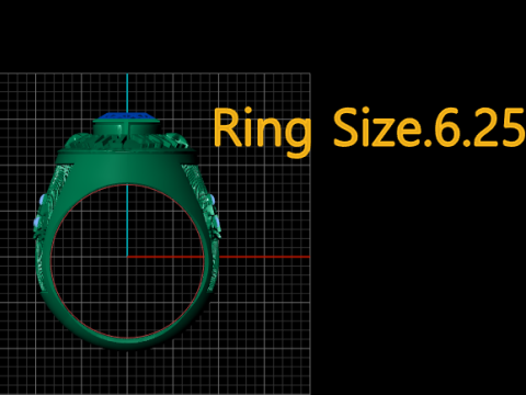 Modello stampabile 3D dell'anello del campionato Modello di stampa 3D