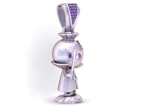 Wisiorek z dyni dżentelmena Model do druku 3D Model do druku 3D