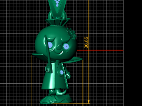 Wisiorek z dyni dżentelmena Model do druku 3D Model do druku 3D