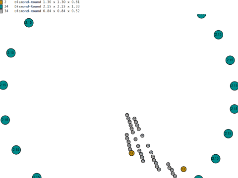 Model Cetak 3D Liontin Panda Menari Model Cetak 3D