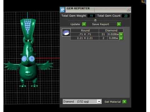 Smiling Creature Pendant 3D Printable Model 3D Print Model