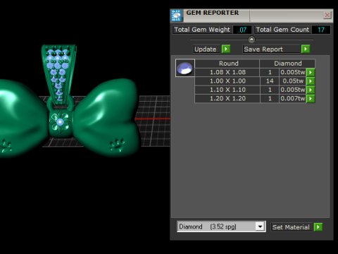 Подвеска с бантом и следами лап 3D модель для печати 3D Принт Модель