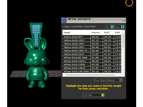 愤怒的兔子吊坠 3D 打印模型 3D 打印模型