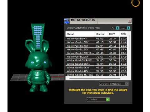 Angry Rabbit Pendant 3D Printable Model 3D Print Model