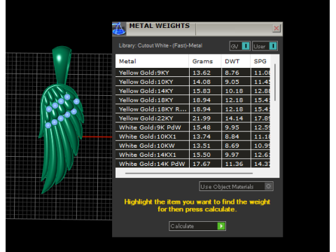 Modello stampabile 3D con ciondolo ala d'angelo Modello di stampa 3D