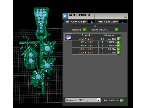 Kwiatowy wisiorek dla ptaków. Model do druku 3D Model do druku 3D