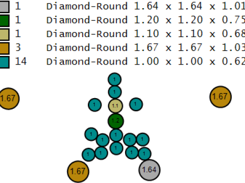 可爱的猫幽灵吊坠 3D 打印模型 3D 打印模型