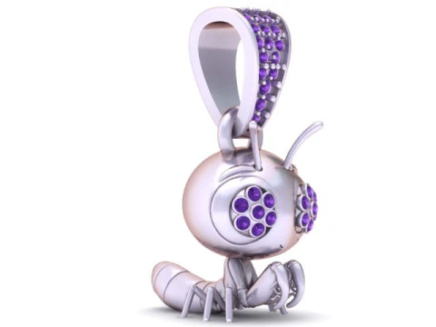 Insect Pendant 3D Printable Model 3D Print Model