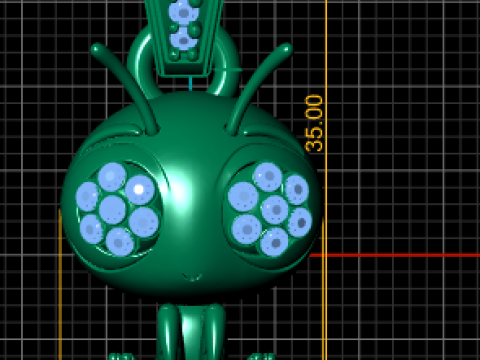 Insectenhanger 3D printbaar model 3D printmodel