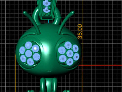 Insect Pendant 3D Printable Model 3D Print Model