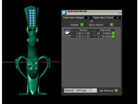 鸟吊坠 3D 打印模型 3D 打印模型