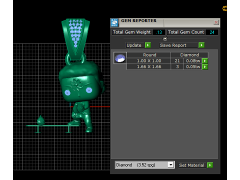 Simpatico modello stampabile 3D con pendente a forma di robot Modello di stampa 3D