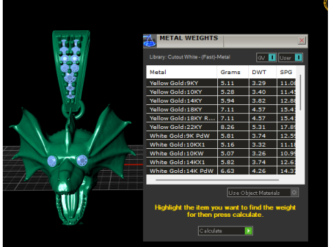 Modelo para impressão 3D com pingente de cabeça de dragão Modelo de Impressão 3D