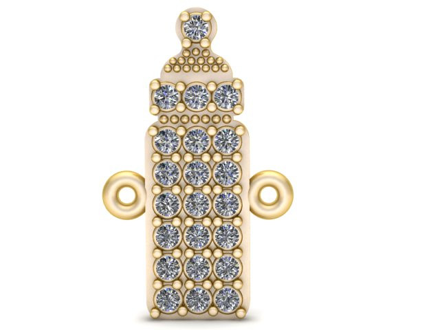 Babyfleshanger 3D-afdrukbaar model 3D printmodel .c4d .max .obj .3ds .fbx .stl .blend 