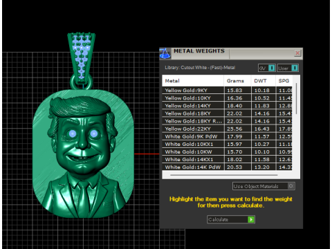 कैरेक्टर फेस पेंडेंट 3डी प्रिंट करने योग्य मॉडल 3D प्रिंट मॉडल