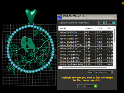 Dwergpapegaaien hanger 3D printbaar model 3D printmodel