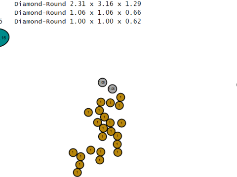 Modelo de joias 3D ultra-detalhado com pingente de guerreiro monstro dourado Modelo de Impressão 3D