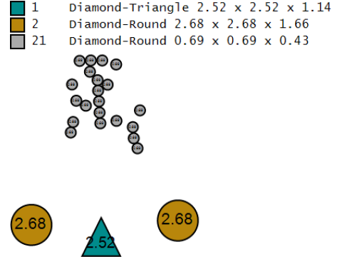 Liontin Wajah Penjahat Emas Model Perhiasan 3D Terperinci Model Cetak 3D