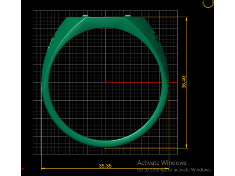 Anello gufo dorato Modello elegante e dettagliato di gioielli 3D Modello di stampa 3D
