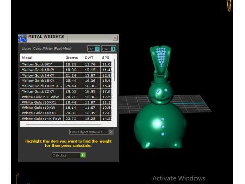 Colgante de muñeco de nieve modelo imprimible en 3D Modelo de impresión 3D