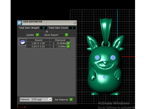 Cute Pokmon Pendant 3D Printable Model 3D Print Model