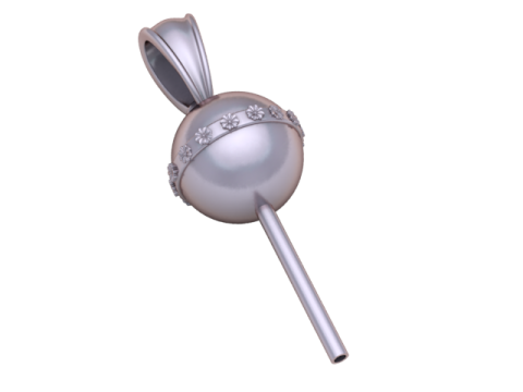 Modelo para impressão 3D de pingente de homem secreto Modelo de Impressão 3D