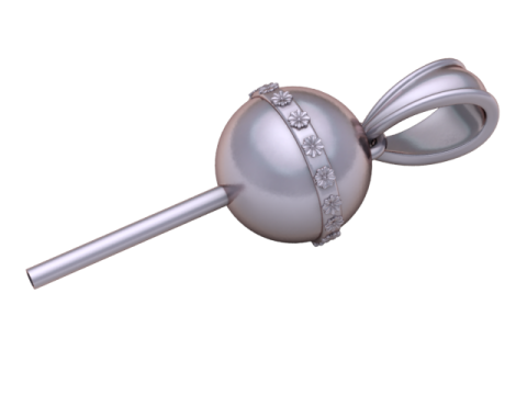 Modelo para impressão 3D de pingente de homem secreto Modelo de Impressão 3D