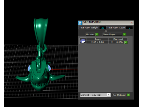 Skeletvis hanger 3D printbaar model 3D printmodel