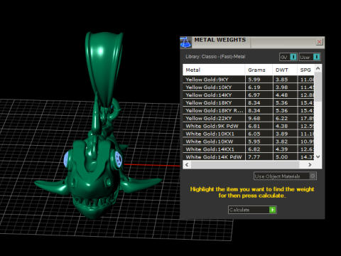 Skeletvis hanger 3D printbaar model 3D printmodel